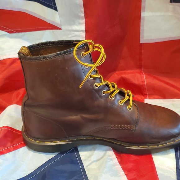 Vintage Doc Martens "Made In England" Cognac Brown - Picture 4 of 4